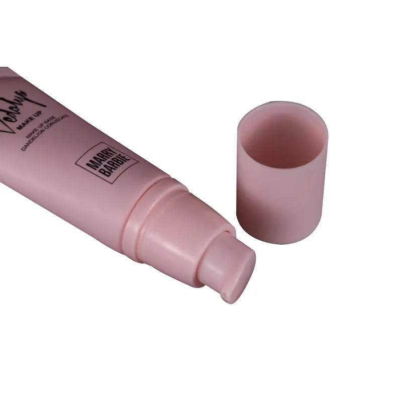 
30G airless pump tube for BB cream plastic soft PE tube for foundation 