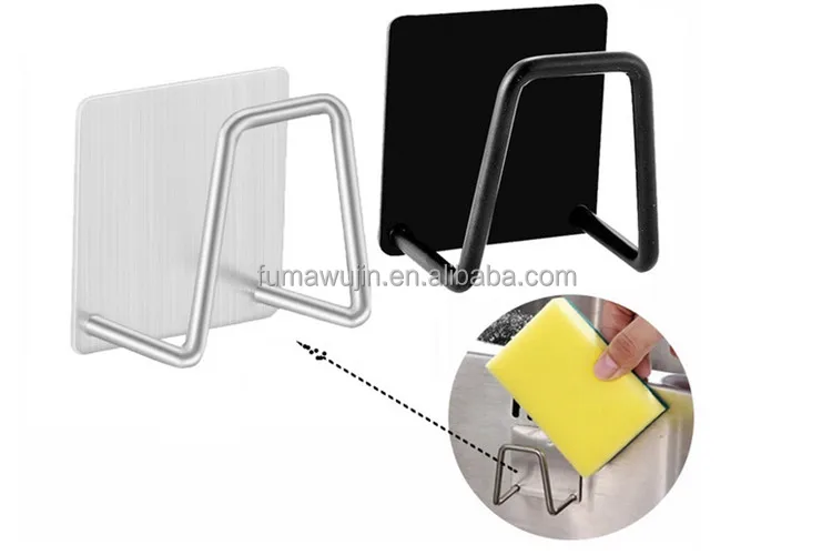 Бытовые кухонные подвесные аксессуары держатель раковины многоцветный клей губки для