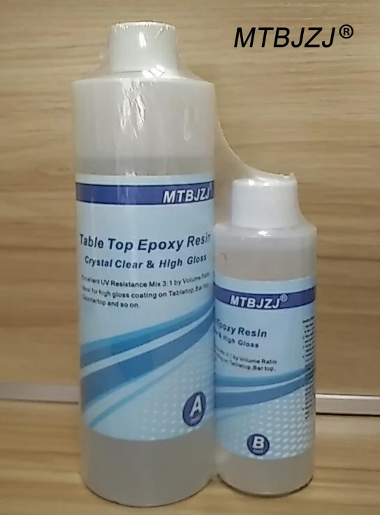 
Non Toxic Yellowing Bar Top Epoxy Resin 16 oz Kit 