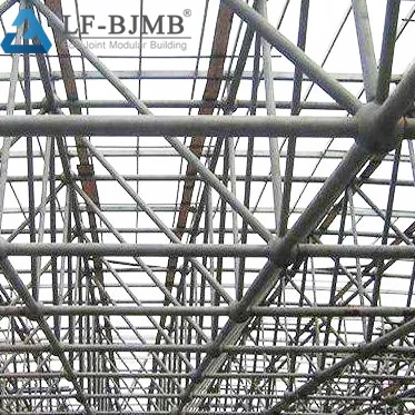 Low price customized space frame roof steel structure system