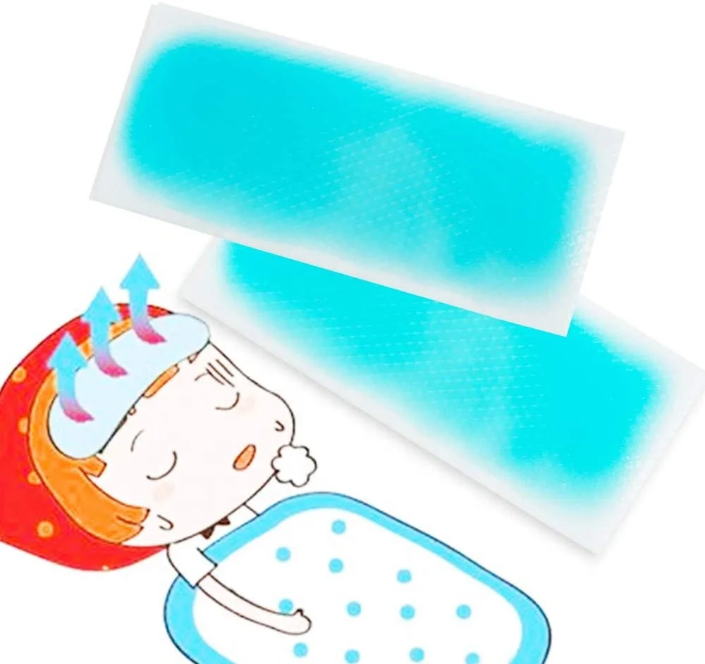 hot sale cooling gel sheet for migraines and fever ithout side effects