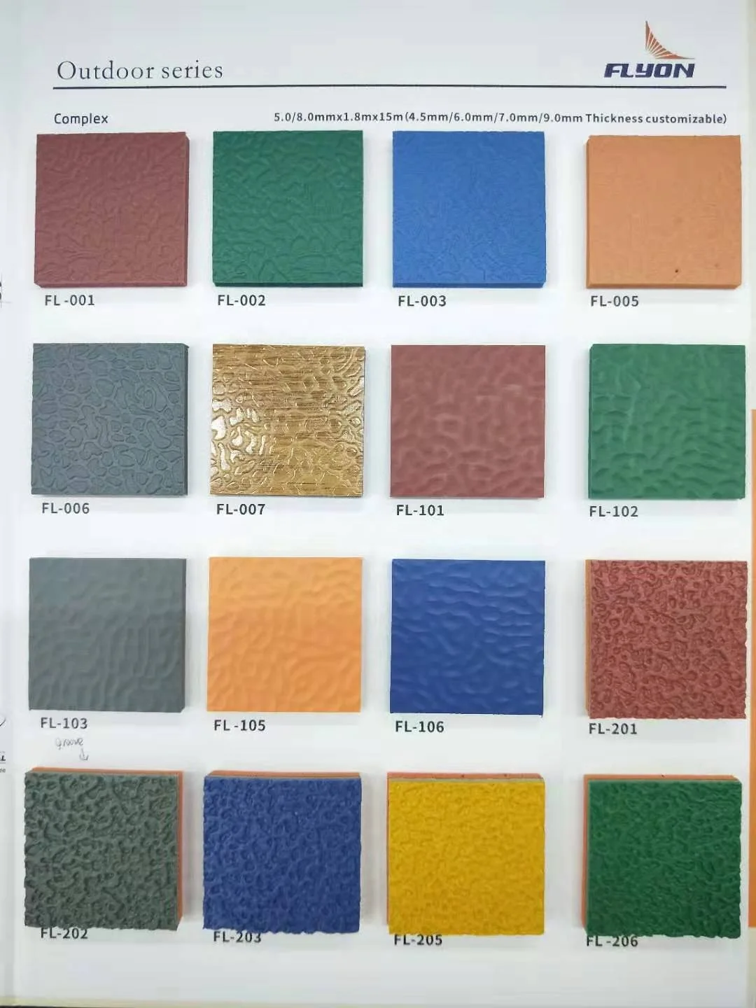  vinyl sports pvc PU leather floor for indoor outdoor green tennis hockey badminton sport