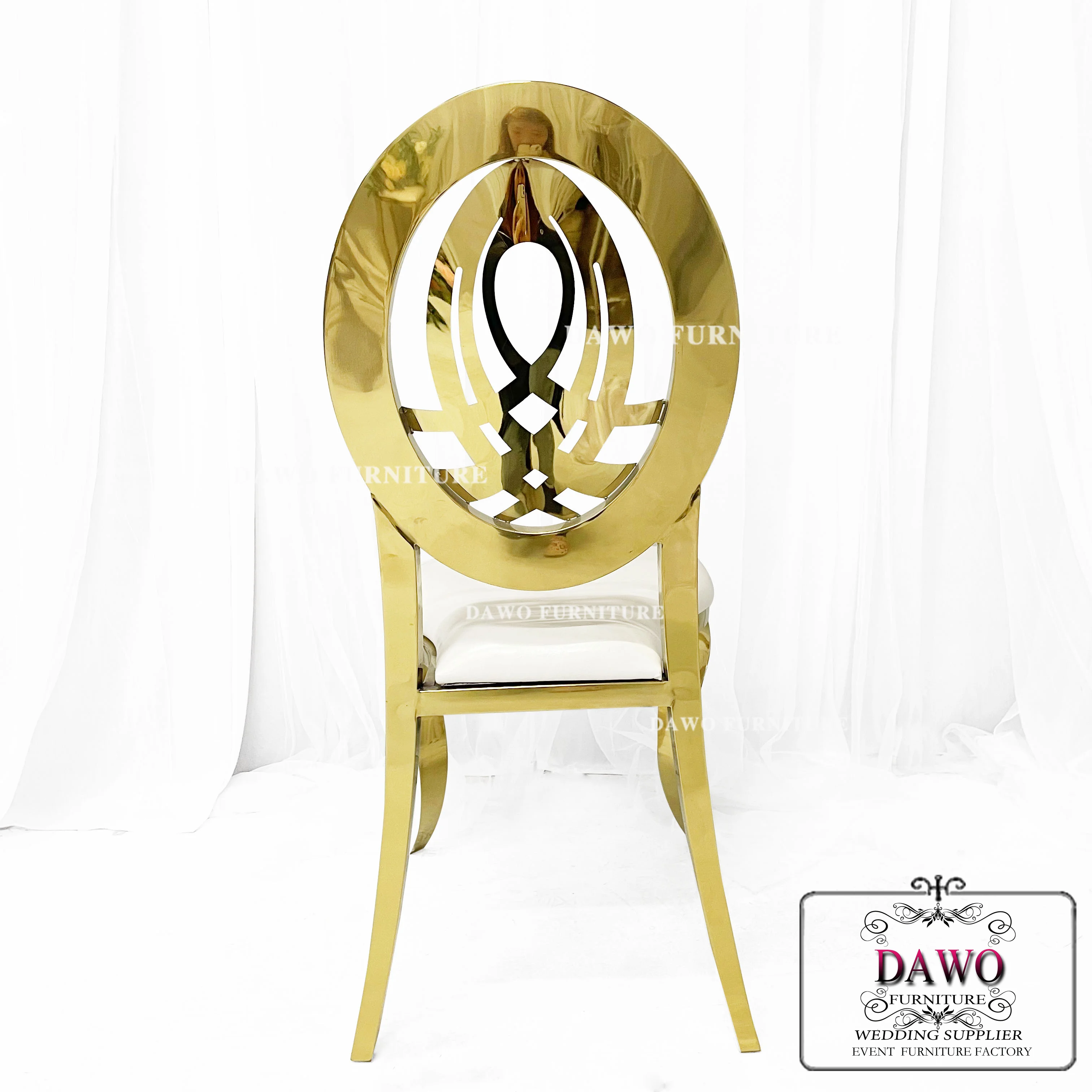 Indian rustic stainless steel or plastic chairs for events wedding