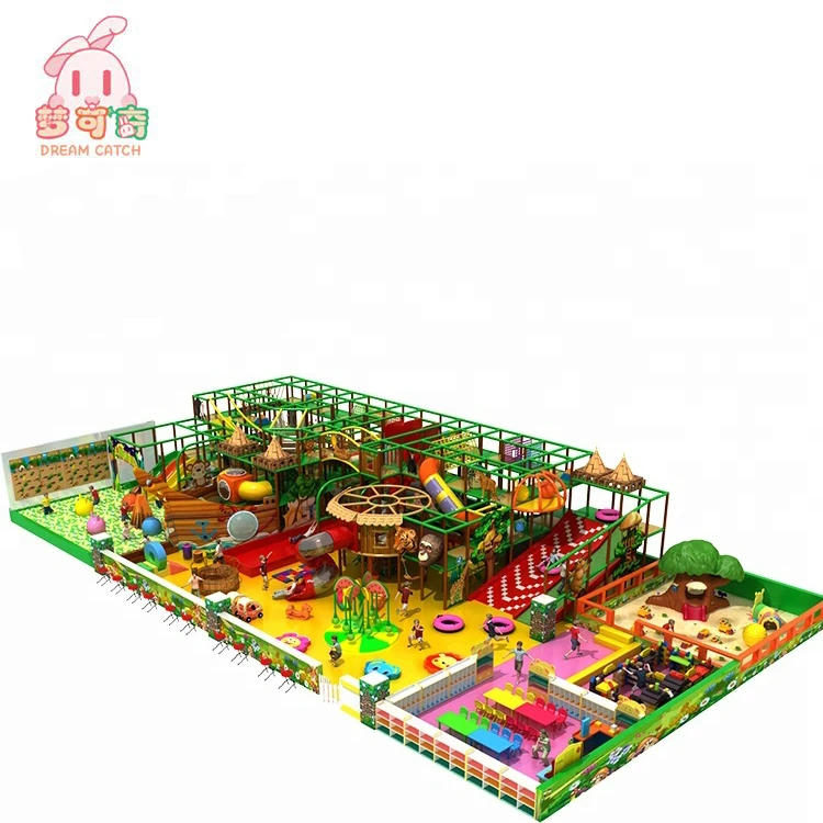 Индивидуальный размер и CE, ISO 9001, TUV сертификат Крытый поставщик детской площадки