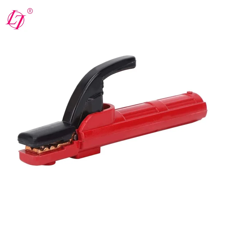 Welding Rod Holder 7.9in Insulated Handle Weld Electrode Holder Welder 300A Copper Electrodes Clamp for Welding Repair