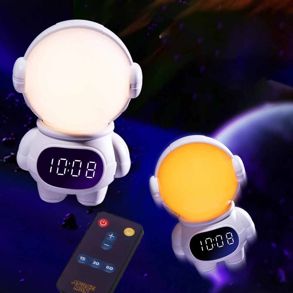 2023 newest design fashionable multi-color high quality children toy kids gift remote control spaceman night light