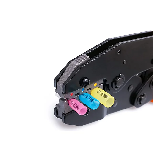 Crimping Pliers, Crimping Tool for Heat Shrink Connectors, Ratcheting Wire Terminal High Precision Wire Crimper