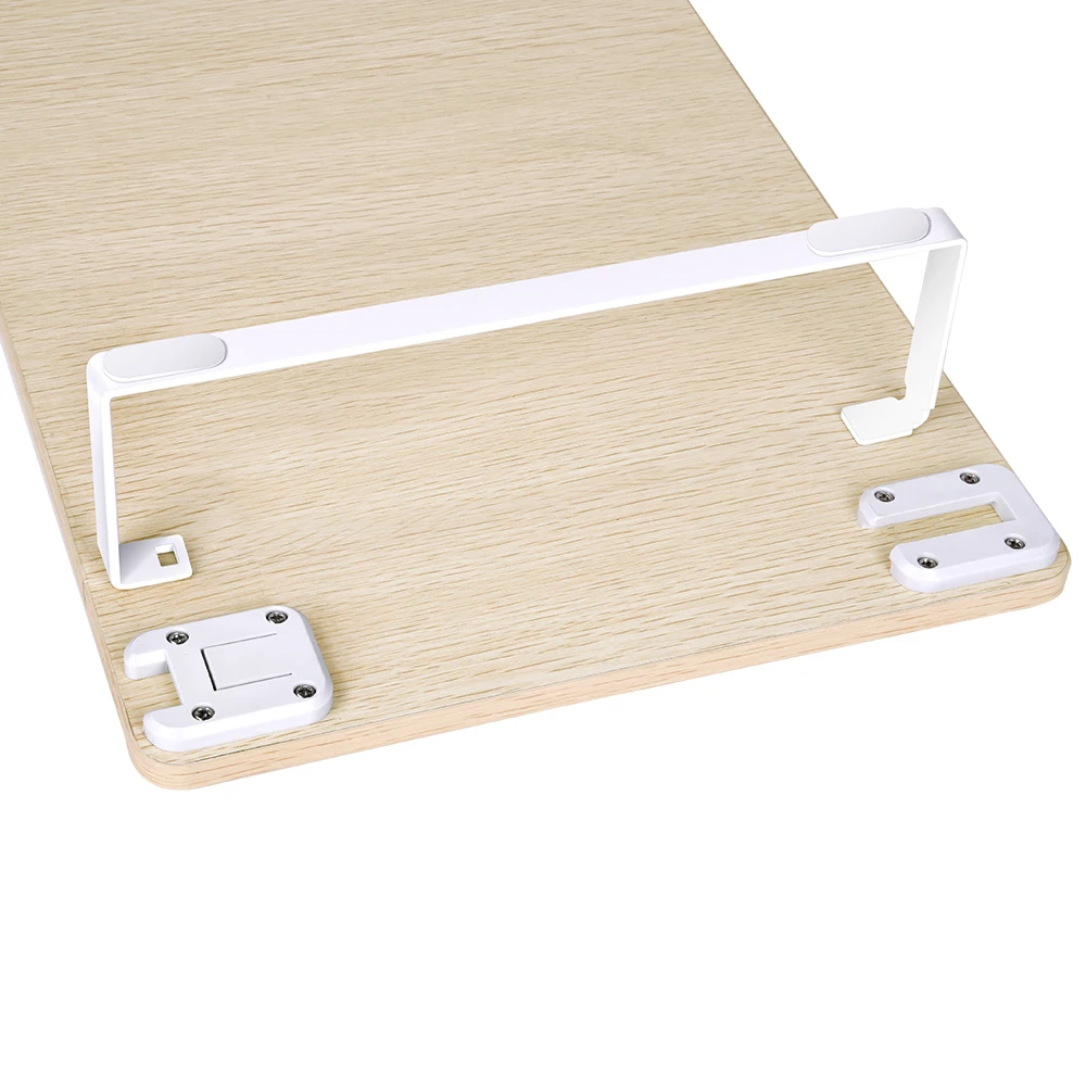 SAIJI New Design 17 Inch Office Standing Computer Desk Light Weight Workstation Table Factory Price Monitor Holder Stand