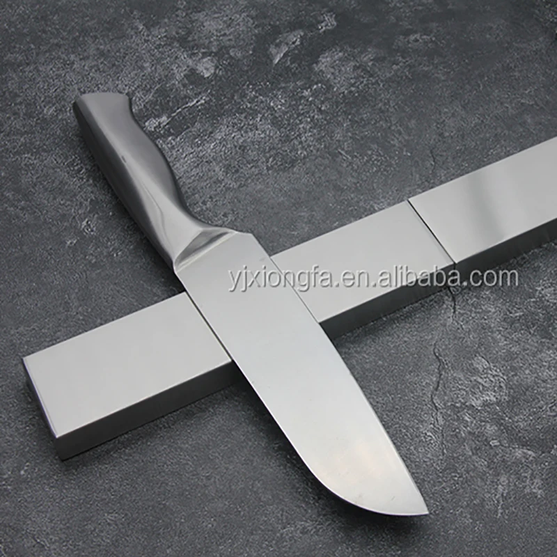 Stretchable Strong Magnet 16 inch  Stainless Steel magnetic knife rack magnetic holder for knives