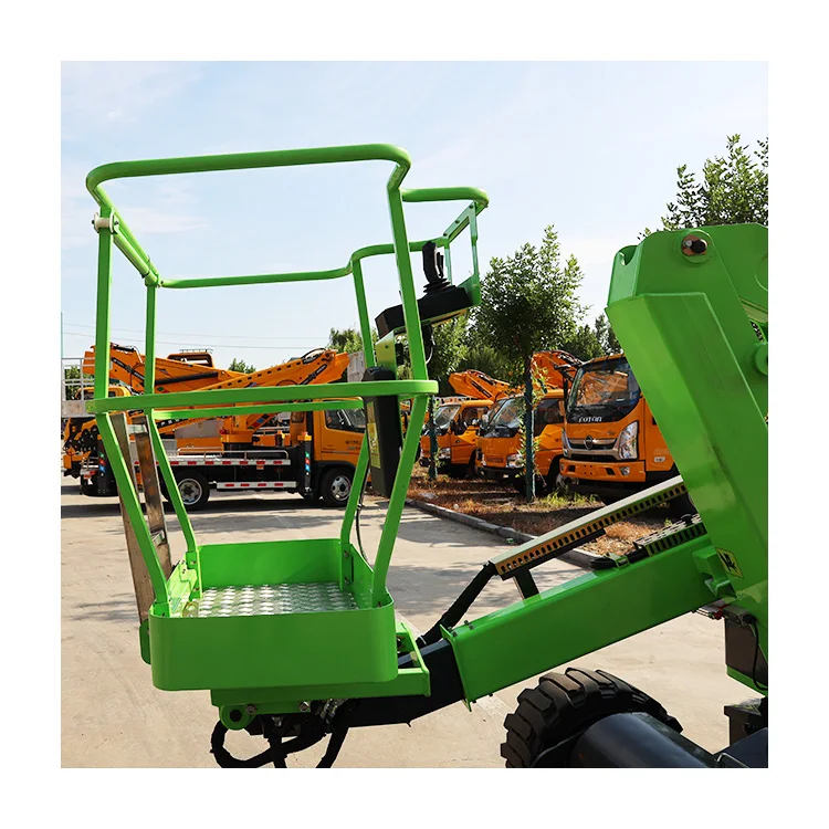 Working Platform Lift 11M 12M 13M Electric Bending Arm Aerial Work Platform Through Ce Iso Certification