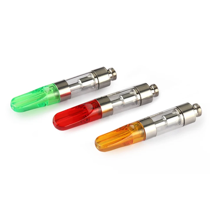 
plastic tip cartridge vape 0.5/1.0ml Capacity Custom Logo vaporizer empty refillable vape cartridge 