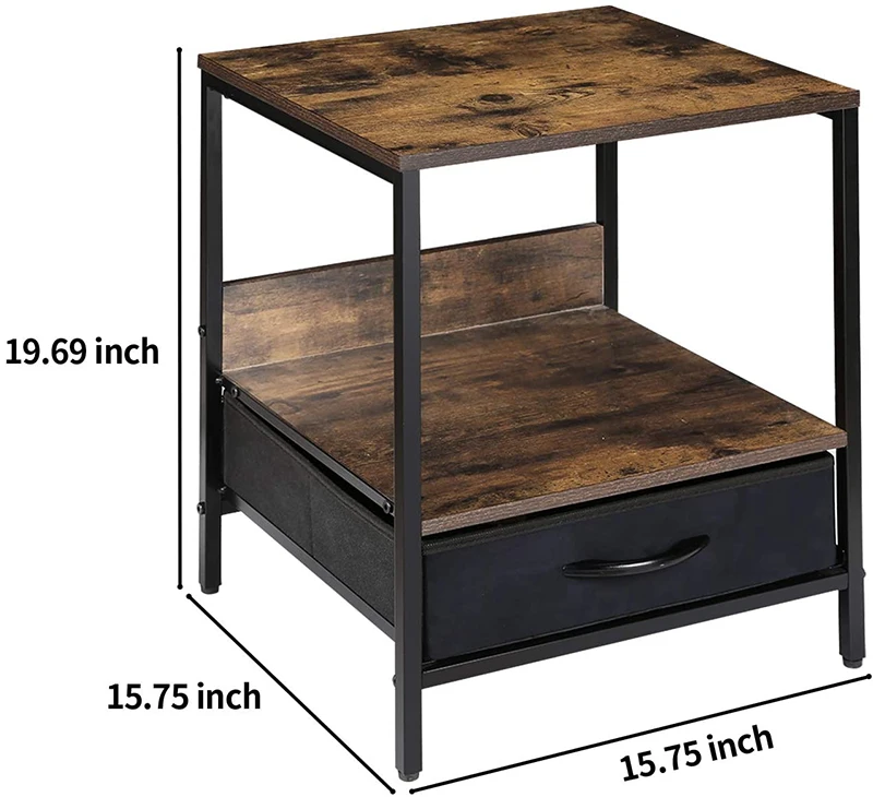 Отель Shagreen Открытый В индустриальном стиле антикварная французская прикроватная тумбочка Высокая космическая мебель