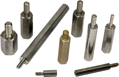 High Tensile Carbon Steel M5 M6 M8 M10 Male Female Threaded Hex Standoff