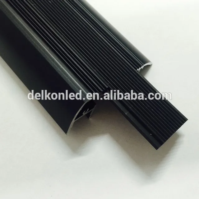 Светодиодный профиль для кинотеатра Delkon 65*28 мм, светодиодный алюминиевый профиль для лестницы