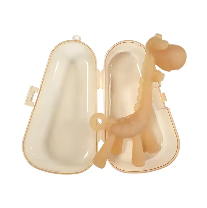 Factory OEM ODM BPA Free Food Grade Liquid Silicone Baby Molar Teething Toy For Infants