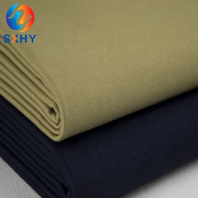 TC80/20 21*21 108*58 190g 57/58 Twill soild dyeing khaki  fabric