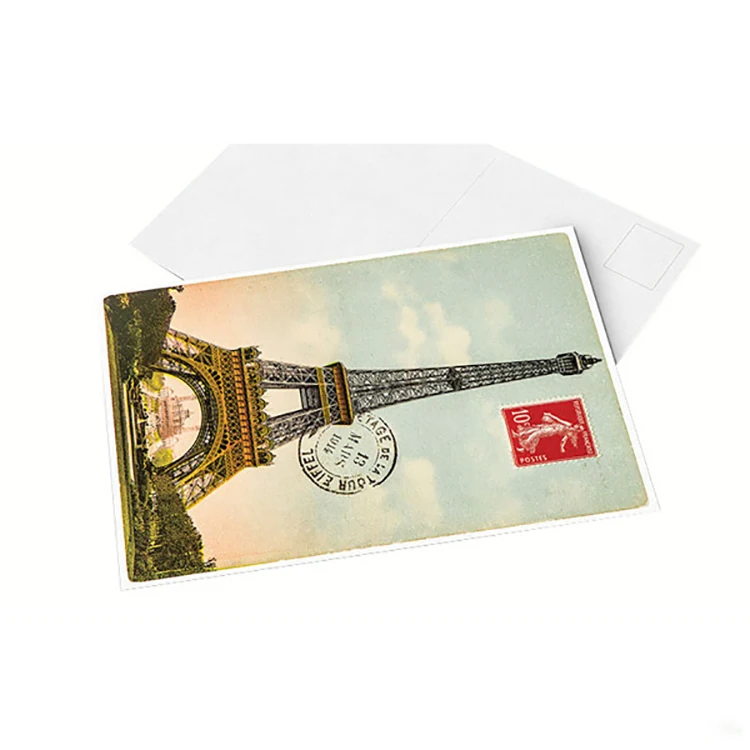 
Full Color Offset Printed custom printing made postcard 
