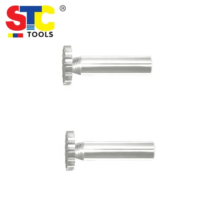 HSS Woodruff Keyseat Cutter T Slot Cutter Bit End Mill Half Round Keyway tungsten carbide Milling Cutter router Tool bits