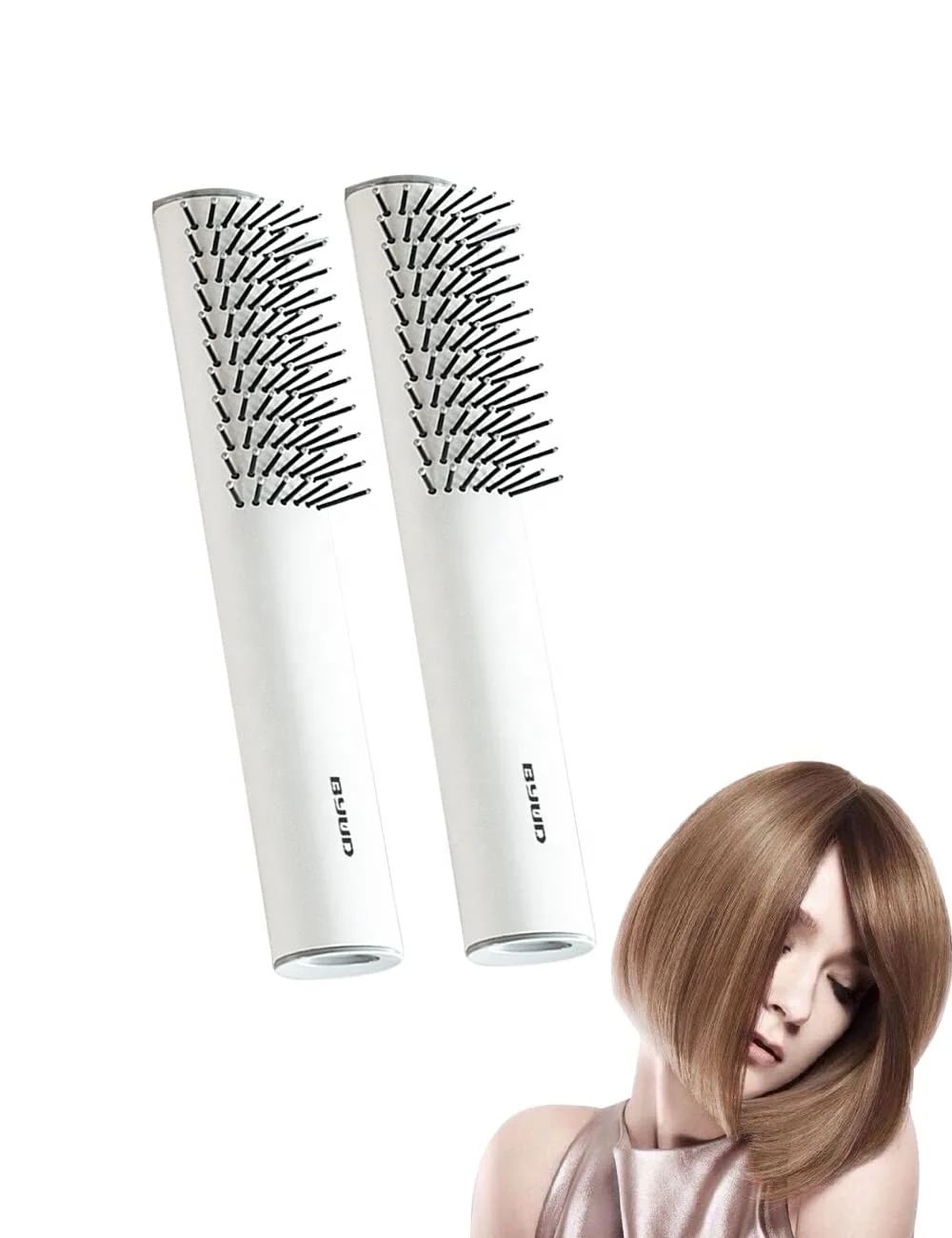 New Arrival Hair Styling Tools Easy to Clean Column Styling Brush Fashion Detangling Hair Brush for Woman Man