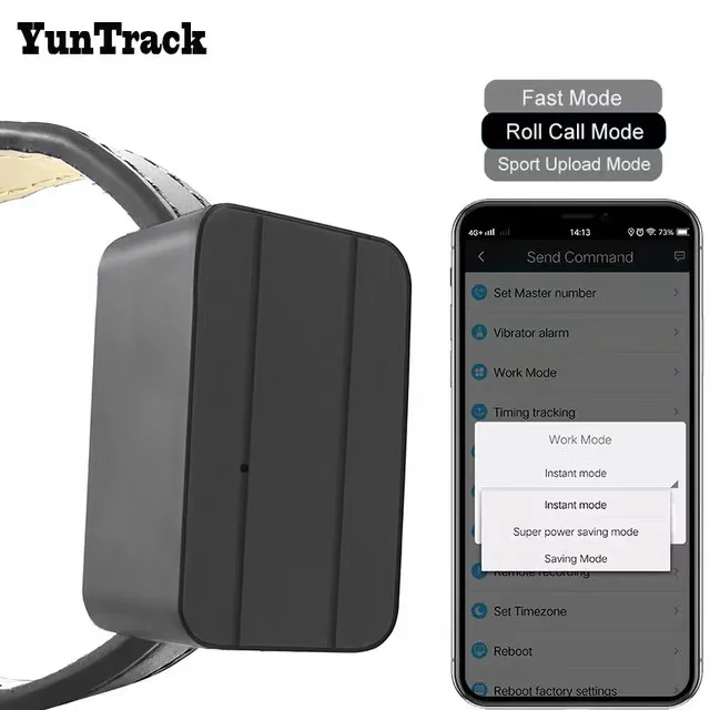 4G Glonass + GPS + LBS positioning collar mini gps device pet smart gps tracker dog