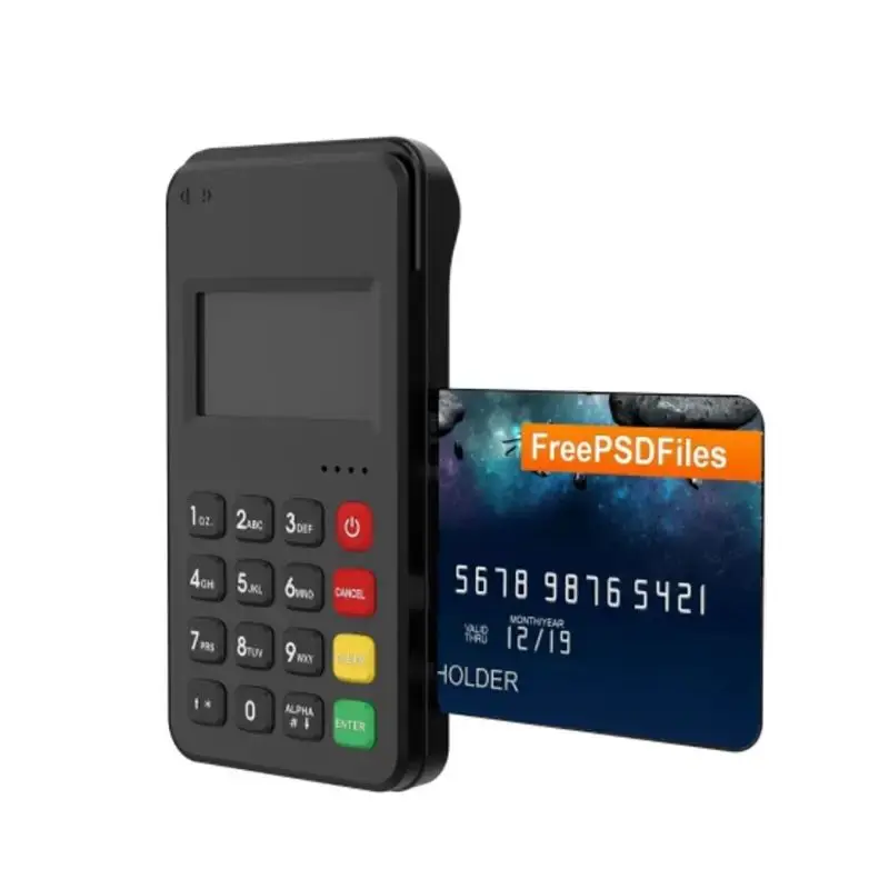 MSR & Contact & Contactless Card Reader BT MPOS Terminal M6 PLUS