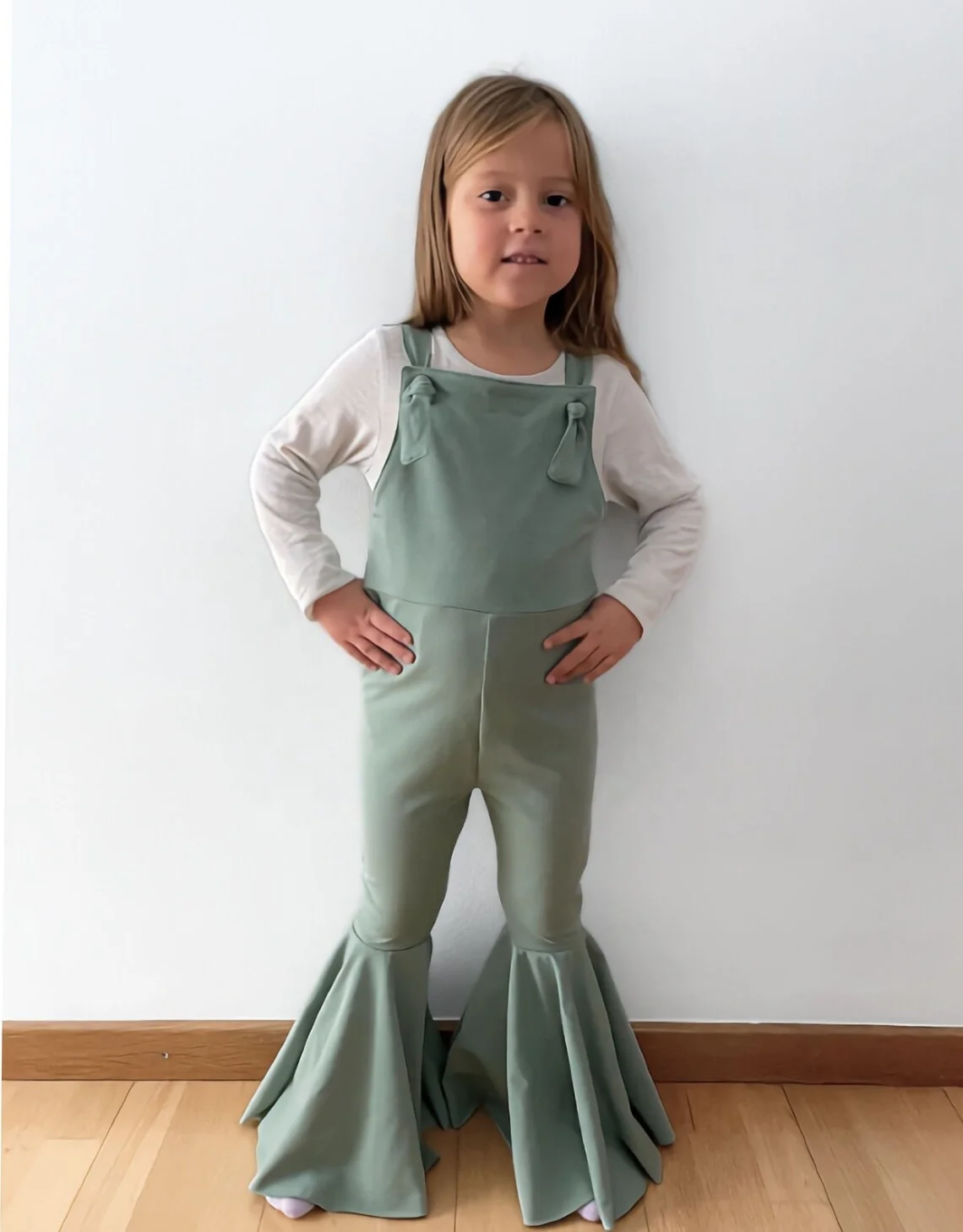 Baby overalls pattern bell bottom pattern kids bell jumpsuit sewing pattern toddler flare romper girls bell bottom flare bottoms