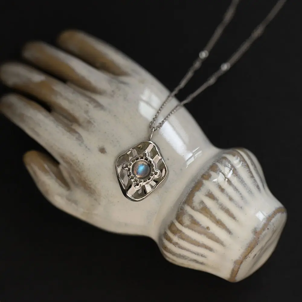 18K PVD Gold Plated Natural Stone Stainless Steel Necklace Tennis Choker For Women Gifts Fashion Jewelry