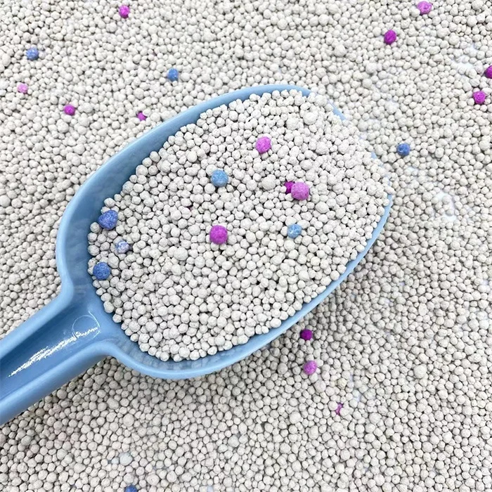 OEM/ODM Bentonite Cat Litter Arena Para Gato Sanitary Sand for Cats Wholesale Price Strong Clumping Cat Sand Supplier 1-3.5mm