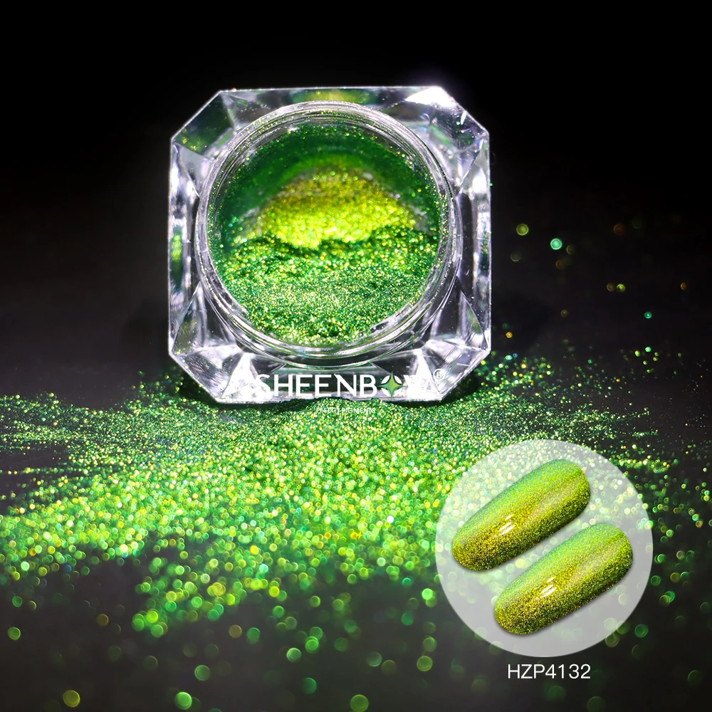 Bulk Optical Variable Color Shifting Pigment Chrome Powder Cosmetic Paint Ink Nail Pigment Chameleon Powder