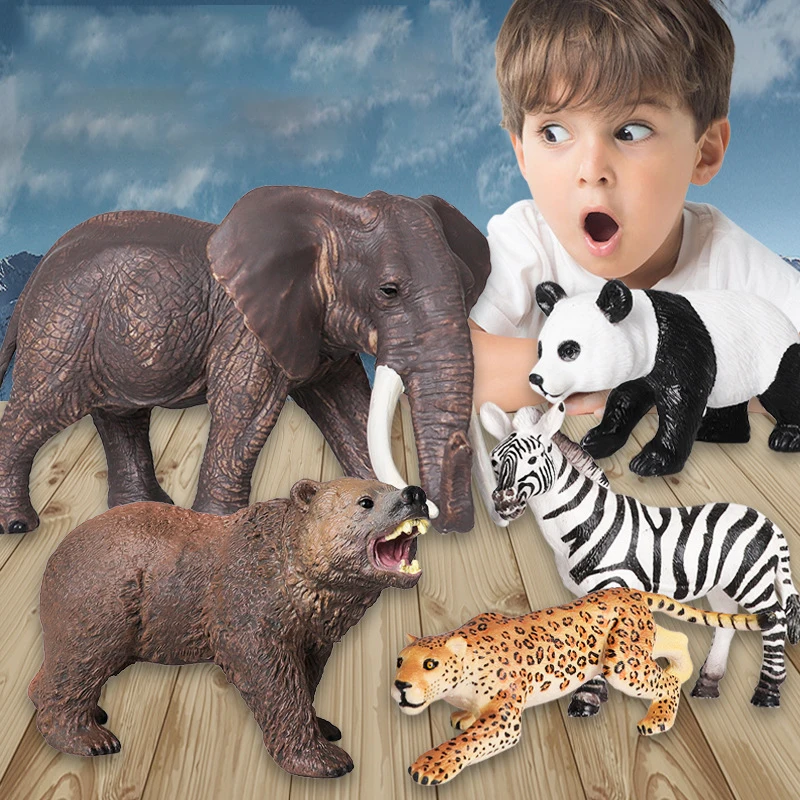 hot selling 2023 lifelik realistic mini toys wild animal PVC Animal Figurines Toys
