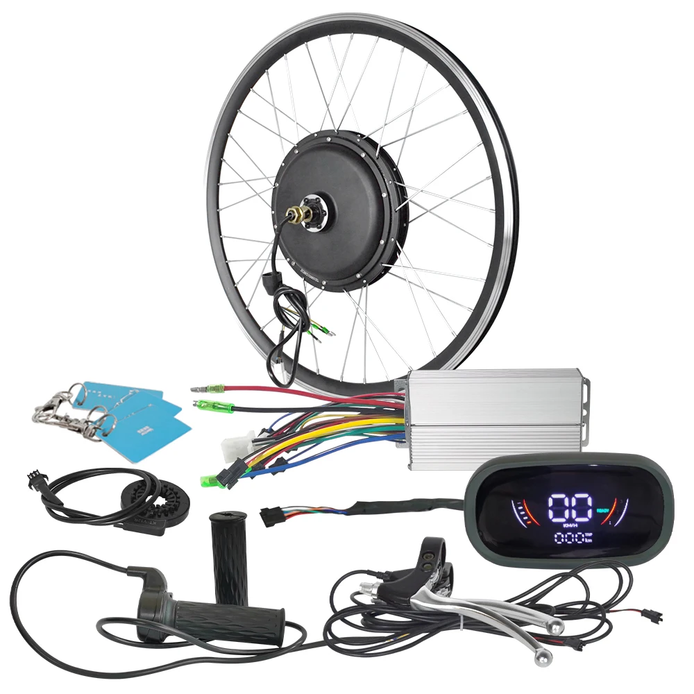Credit-card cheap price electric bike conversion kit  350w 500w 1000w 1500w 2000w electric bicycle  kit electric bicycle motor