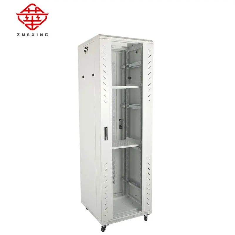 High-Capacity 42u Portable Network Cabinet in White Various Sizes Servers Routers Switches Other Devices Stock 4u 6u Capacities