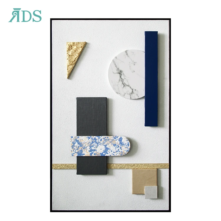 Hot sale interior living room wall decor home modern 3d artwork