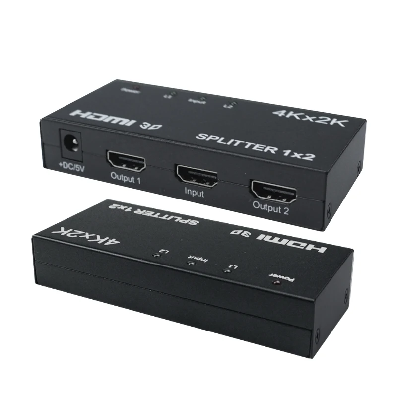 
1 точка 2 видео разветвитель 4K HD 3D проектор видеопроектор для главного компьютера монитор с разделенным экраном видео разветвитель 