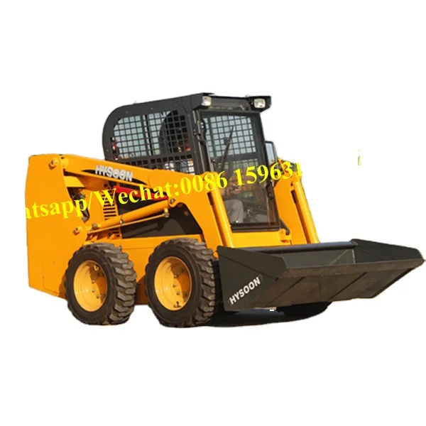Utility diesel engine Hysoon skid steer loader for sale