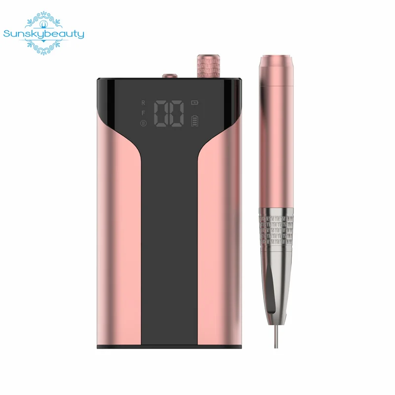 Salon Quality Brushless Nail Drill 2025 New Design Electric Drilling Machine for Nails with Charging Base
