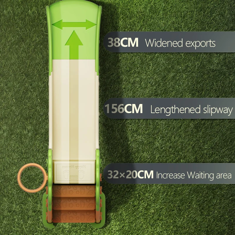 Kindergarten Children plastic slide indoor playground baby equipment for kids