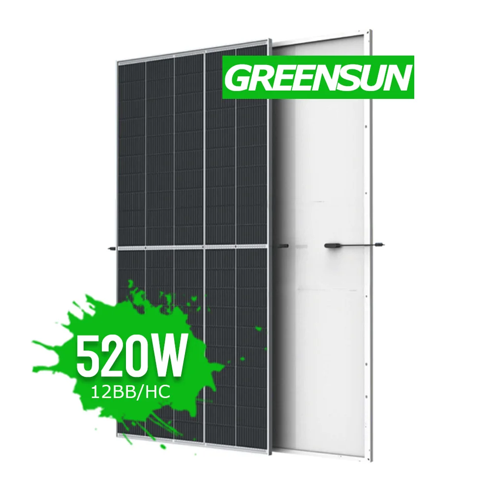 Greensun Factory 530w Solar Panel Mono 510w 520w Solar Panel for Roof