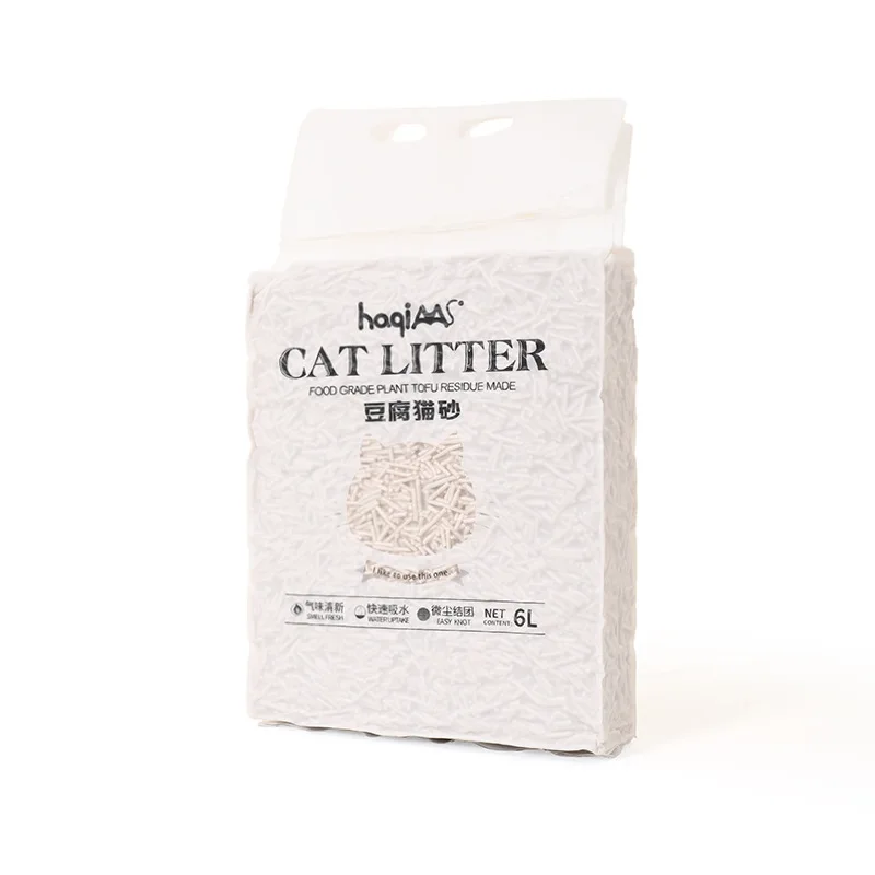 Litter Clean Cat Free sample Wholesale factory price good quality non loose sand tofu cat litter for pets