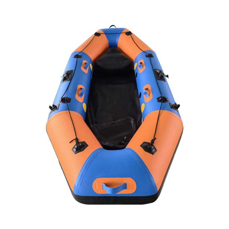 Factory Directly Foldable Pvc Kayak Inflatable 6 Person Inflatable Fishing Canoe