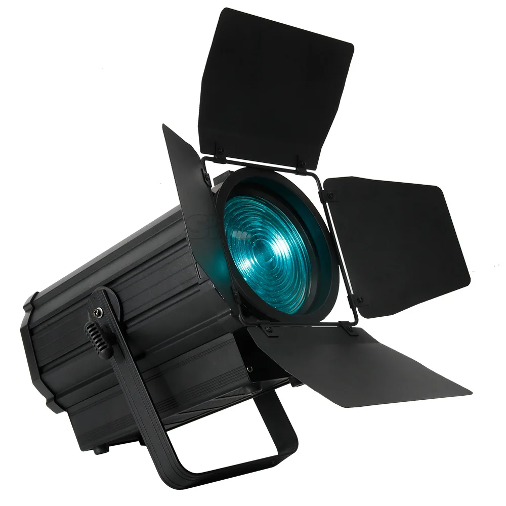 SHEHDS Studio Spotlight DMX 250W RGBW LED Fresnel Light for Theater