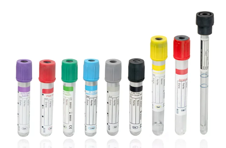 Vacuum Blood Tube Orange  Activator Sodium  Blood Collection Coagulation Tubes