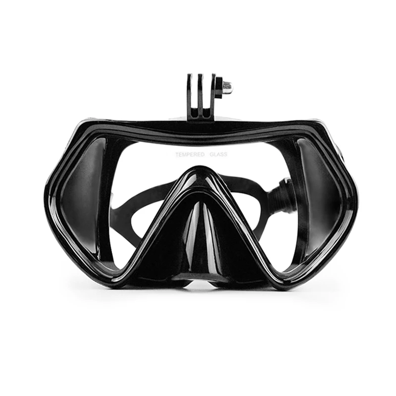 Best Sale Adult Underwater Swimming Goggles Water-sports Free diving Mask with Camera Mount