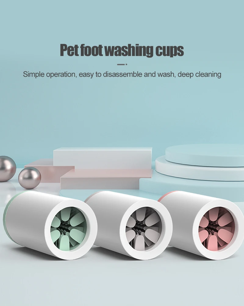 360 omnibearing silicon pet feet bath