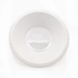 American Style  7 Inch Disposable Plastic Salad Noodle Bowl