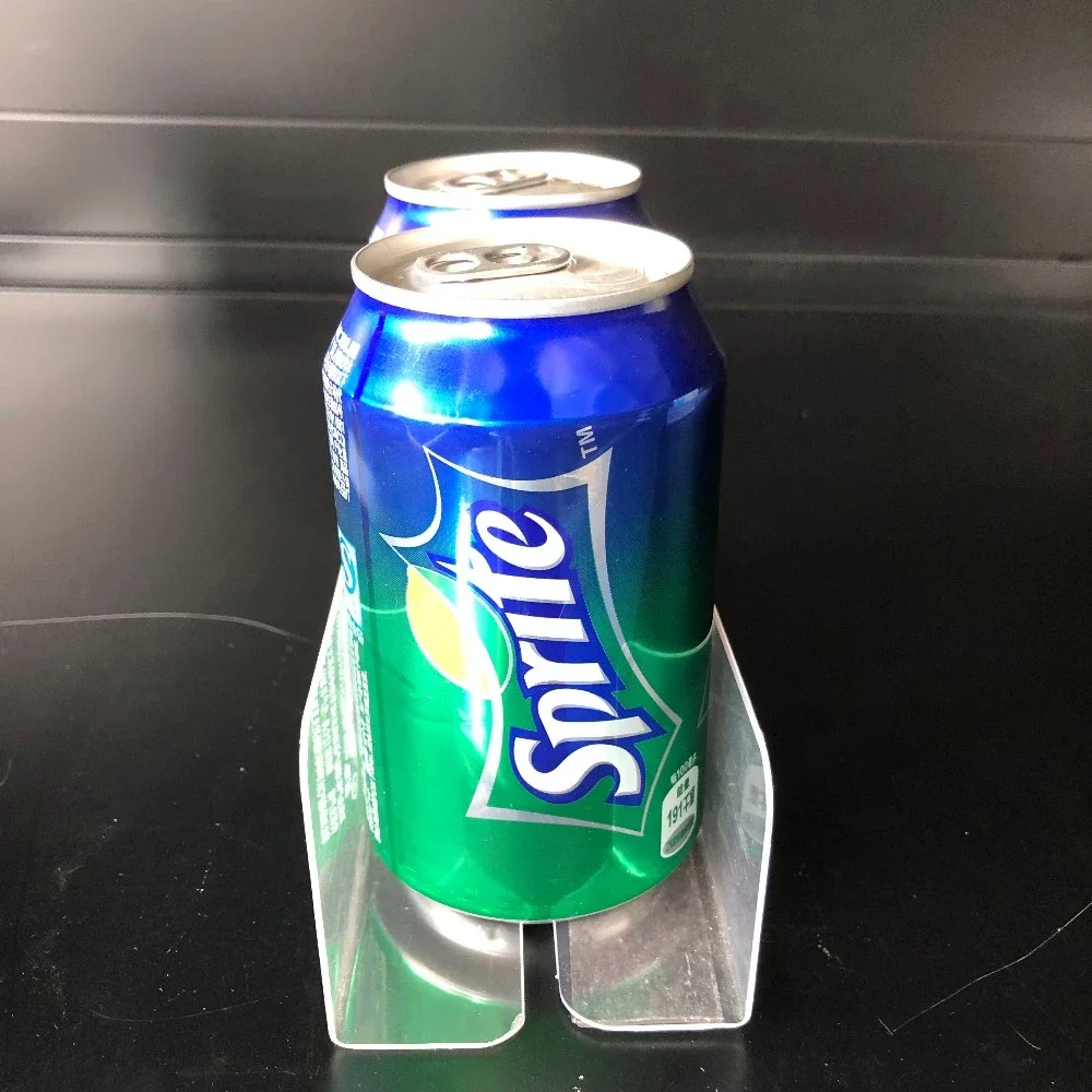 Clear Plastic Shelf PVC L Shape Divider With Magnetic Strip For Retail