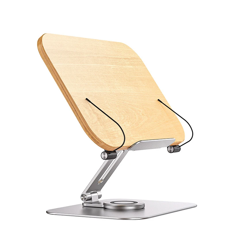 Rotate Reading Stands Portable Foldable Adjustable Book Reading Stand Laptop Tablet Support