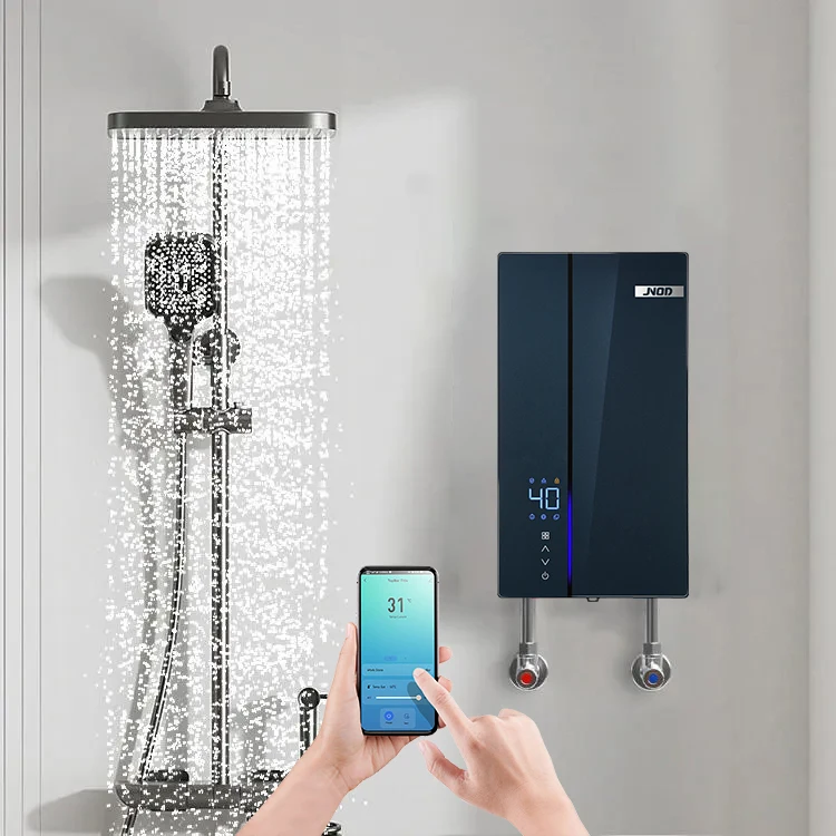 Intelligent Wifi Instant Electric Water Heaters Shower hot water geyser Tankless electric water heater for bathroom
