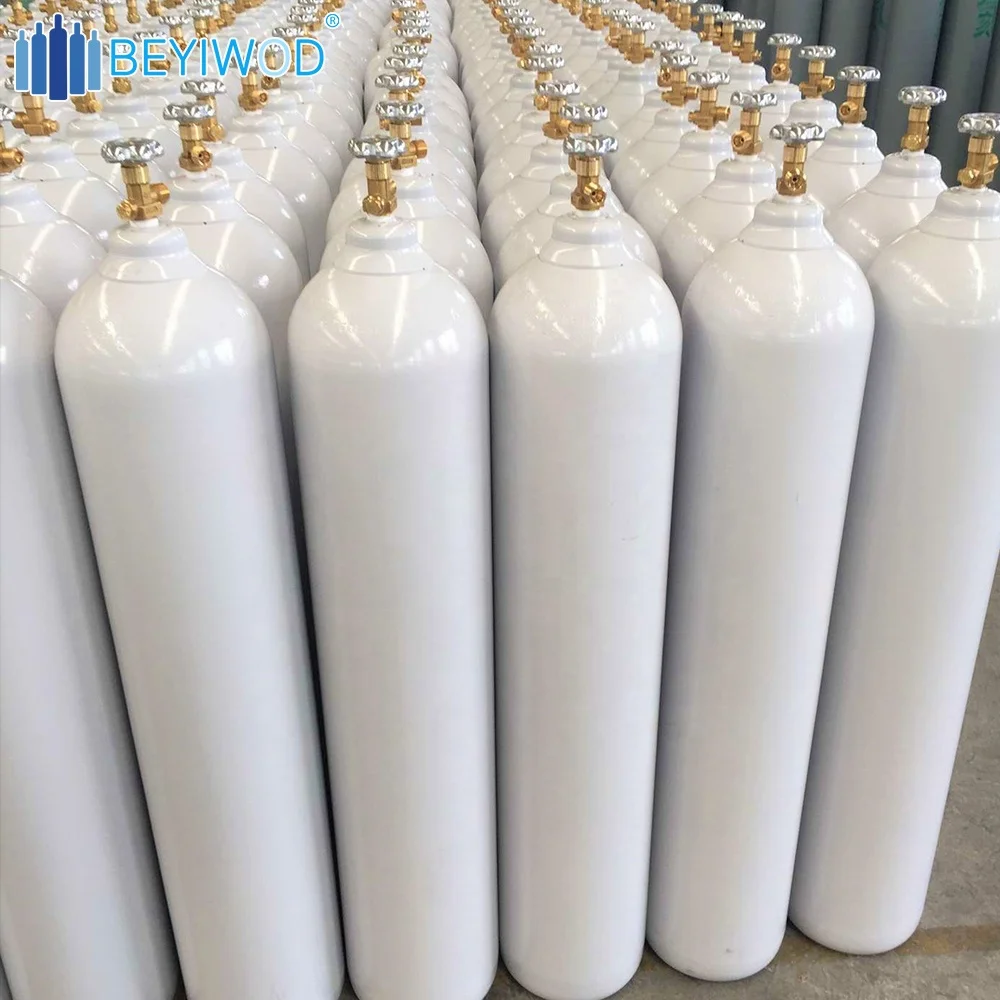 BEYIWOD 150bar/200bar/300bar 2L 5L 6.7L 8L 10L 13.4L 20L CO2 Cylinder Mixed argon Steel Gas Cylinder