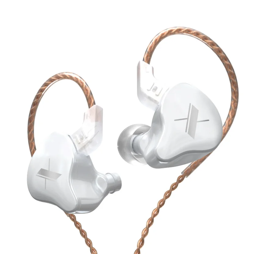Динамические наушники KZ EDX 1DD Hi-Fi наушники-вкладыши с монитором Спортивная